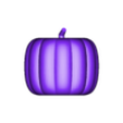 Pumpkin Normal.stl Halloween Jack O'lantern Tea light