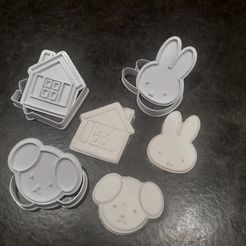 213040809_512472686754128_5535414203927050592_n.jpg Miffy cookie cutter and fondants stamp set