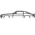 Chevrolet-Camaro-Z28-1970.png Camaro Multipack Silhouette Wall Art