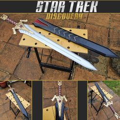 Instagram.jpg Файл STL Star Trek Discovery: Sword of the Emperor・Идея 3D-печати для скачивания, ThatGuyMike
