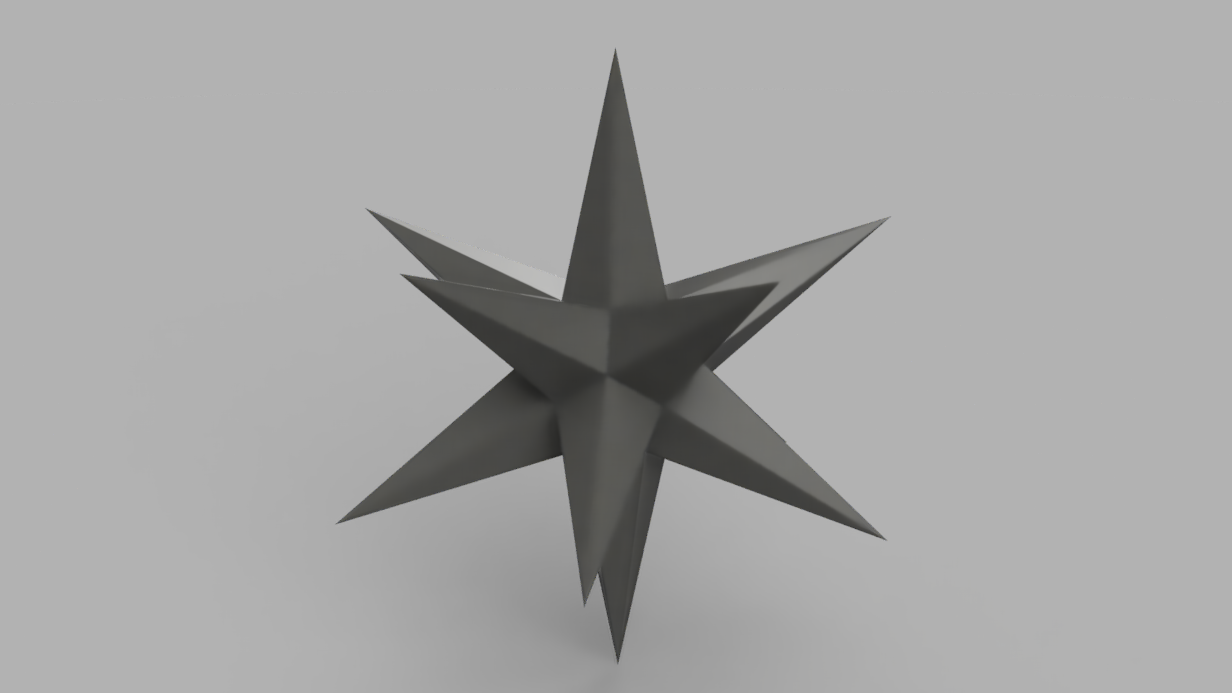 3MF file 12 Point Star・Model to download and 3D print・Cults