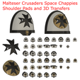 Black-Templars-Shoulder-Pads-Redo.png Malteser Crusaders Space Chappies Shoulder Pads and 3D transfers