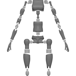 1/10スケール TPUジョイントアクションフィギュア E.V.A 02