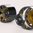 12.jpg STL file CLASSIC WHEELS RACELINE FOR 1/24 - 1/25 MODEL KIT.・3D printable model to download