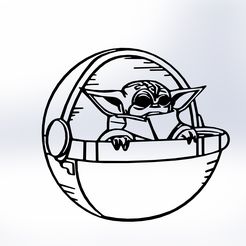 BABY-YODA.jpg Archivo STL BABY YODA・Plan de impresión en 3D para descargar