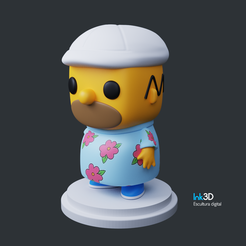 HOMER.png 3D file Homer・3D print object to download