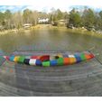 grengkayak9.jpg 3D file World’s First 3D Printed Kayak [STLs Only]・3D print design to download