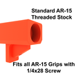 stock.png AR-15 to Glenfield Model 60 .22lr Stock (Updated V2)