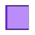 25mm Square Base.stl 25mm Square Bases for Rank and File Wargames (with magnet slots!)