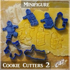 Minifig-Cookie-2023_set2.jpg Minifigure Cookie Cutters Isometric Set