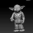 ScreenShot534.jpg Star Wars .stl Master Yoda .3D action figure .OBJ Kenner style.
