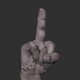 MANO4_2.jpg STL file Wednesday Addams, The Thing, The Thing・3D print design to download