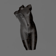 comb4.png STL file Female Torso Comb・3D printable model to download