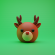 Reindeer.png Christmas Baubles - Reindeer