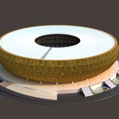 1.jpg Archivo 3D Estadio Lusail de Qatar・Modelo imprimible en 3D para descargar, illusioncreators1979