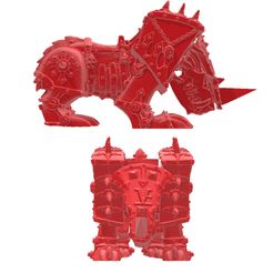 hellfane.jpg Free 3D file Rhino evil dwarf Oldhammer・3D printing model to download