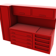 workbench-small-render.png Bundle PACK Diorama Garage | Diecast | garage + workbench + wire wall