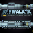 072723-StarWars-Luke-Saber-Sculpture-Image-006.png LUKE SKYWALKER LIGHTSABER SCULPTURE - TESTED AND READY FOR 3D PRINTING
