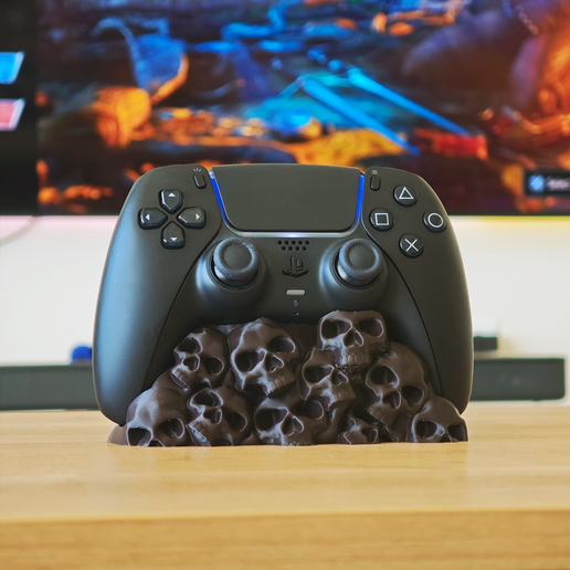 Playstation 5 skull controller stand