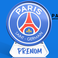 Lampe-Paris-Saint-Germain-v2-1-5-Patreon.png Файл STL Лампа Париж-Сен-Жермен v2・3D-печатный дизайн для загрузки
