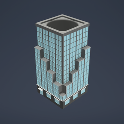 Screenshot_6.png STL file Skyscraper planting pot・3D print object to download
