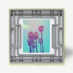 download-8.png Download free STL file Art Deco Square Frame • Template to 3D print, DDDeco
