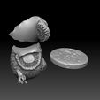 ZBrush-Document221.jpg Critters.2 options.STL.3d printable.