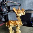 Flexi Print-in-Place llamacornio (llama unicornio)