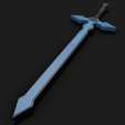 Shapr-Image-2025-01-06-192926.png Sword Art Online Kirito Dark Repulser Sword Prop ( 1/1 Scale )