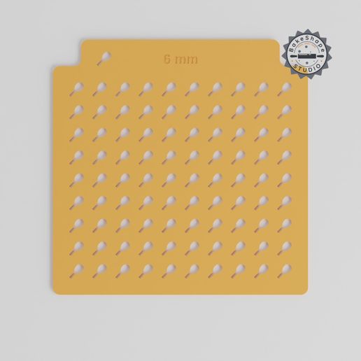 product_1414-02_overview.jpg Tennis Racket Sprinkle Stencil Set, 5 Sizes, Compatible with Sprinkles, Sugar & Glitter