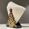 74.jpeg ✨ Shimmering Christmas Tree / Napkin Holder – Halogenic Smooth Plate Magic! 🎄✨