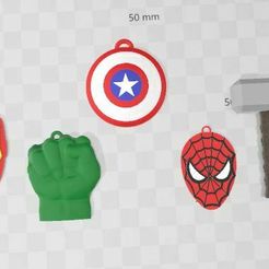 Captura.jpg Marvel Avengers The Avengers Keychains
