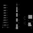 21.jpg Nasa Saturn V Rocket and Launch Pad Apollo 3D model, file STL OBJ for 3D Printer