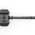 Hammer-02_preview_featured.jpg Fichier STL gratuit Hammer Warcraft Style・Plan pour imprimante 3D à télécharger