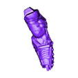 Arm left 1.stl DOOM SLAYER  WHITH BGF