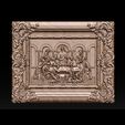 009.jpg CNC 3d Relief Model STL for Router 3 axis - The Last Supper