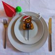 Bear-lollipop.jpg BEAR - CHRISTMAS TREE /DINNER PLATE /DECORATION/GIFT