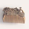 2.jpg Peacock Elegance Wood-Carved Comb