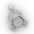 11.jpg Pendentif casque ornemental Dark Vador - Modèle 3D