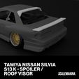 Cult3D_Nissan-Silvia-S13-K_Spoiler-RearVisor_2.jpg Roof visor & Spoiler - Nissan Silvia S13 K