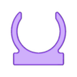 PVC 100mm beugel.stl 100mm pvc pipe clamp