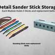 Detail-Sander-Rack-Cover-Sheet.png MODULAR DETAIL SANDER RACK - ORGINIZER MODULAR, WALL MOUNT, ORGANIZATION, MODEL PAINT, ART TOOL, PAINT ORGANIZER, STORAGE, AIRBRUSH, DESK ORGANIZER, WALL RACK, MINIATURE, TABLETOP