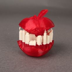 New_York_City_Skyline_Apple_1_display_large.jpg Free OBJ file New York City Skyline Apple・3D printing idea to download