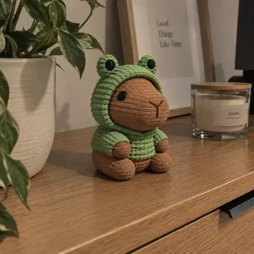 Cute Froggo Capybara