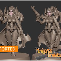 1.png Файл STL Фигурка космического эльфа Архона из аниме・Шаблон для 3D-печати для загрузки