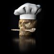 ShopA.jpg Skull chef with wooden spoon