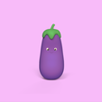 Eggplant1.png Cute Vegetables