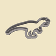 model-1.png Allosaurus (1) COOKIE CUTTERS, MOLD FOR CHILDREN, BIRTHDAY PARTY