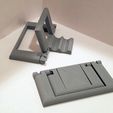 d8780cd4ffc104db8dbc87b0899be875_display_large.jpg Archivo STL gratis Soporte Telefónico Plegable Paramétrico・Plan de la impresora 3D para descargar