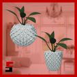 1.jpg Abstract Planters Triangle Flowerpot Pot